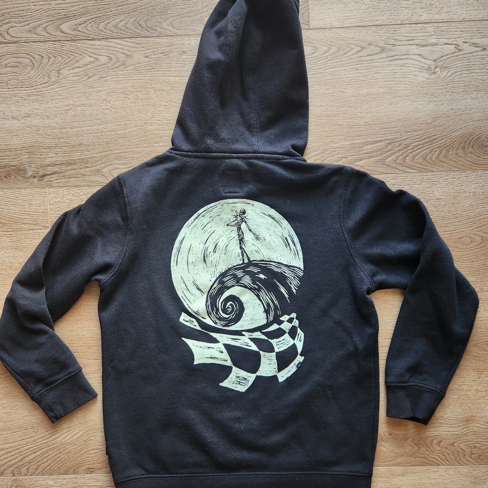 Vans Nightmare Before Christmas Black Graphic Hoodie